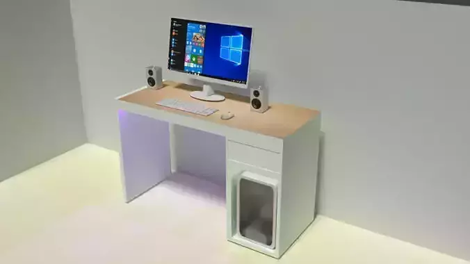 computer with desktp