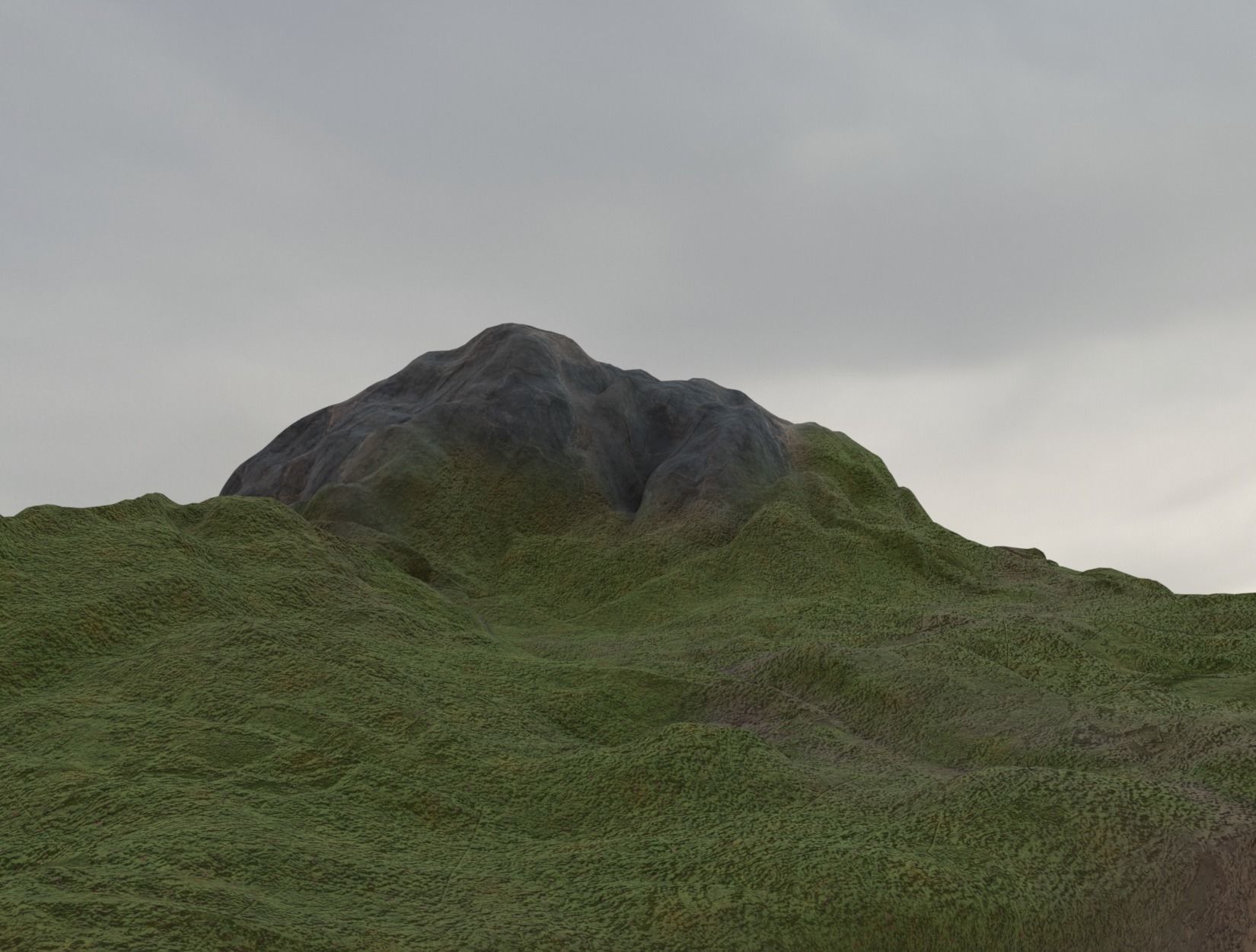 TERRAIN mountain 3D model_3