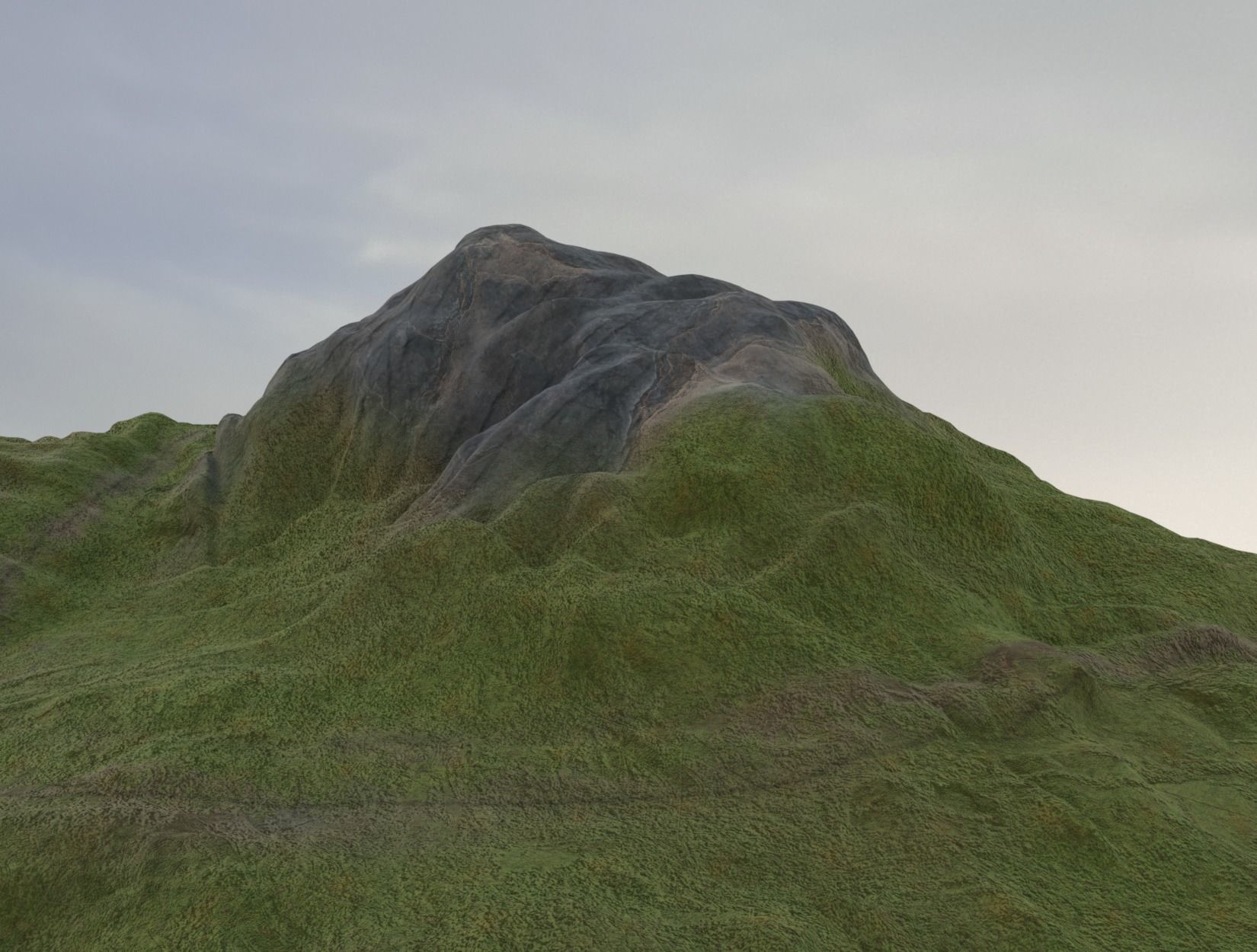 TERRAIN mountain 3D model_6