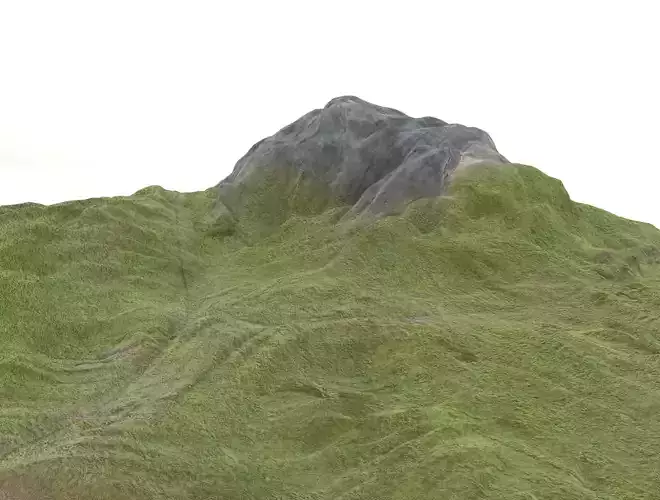 TERRAIN mountain 3D model