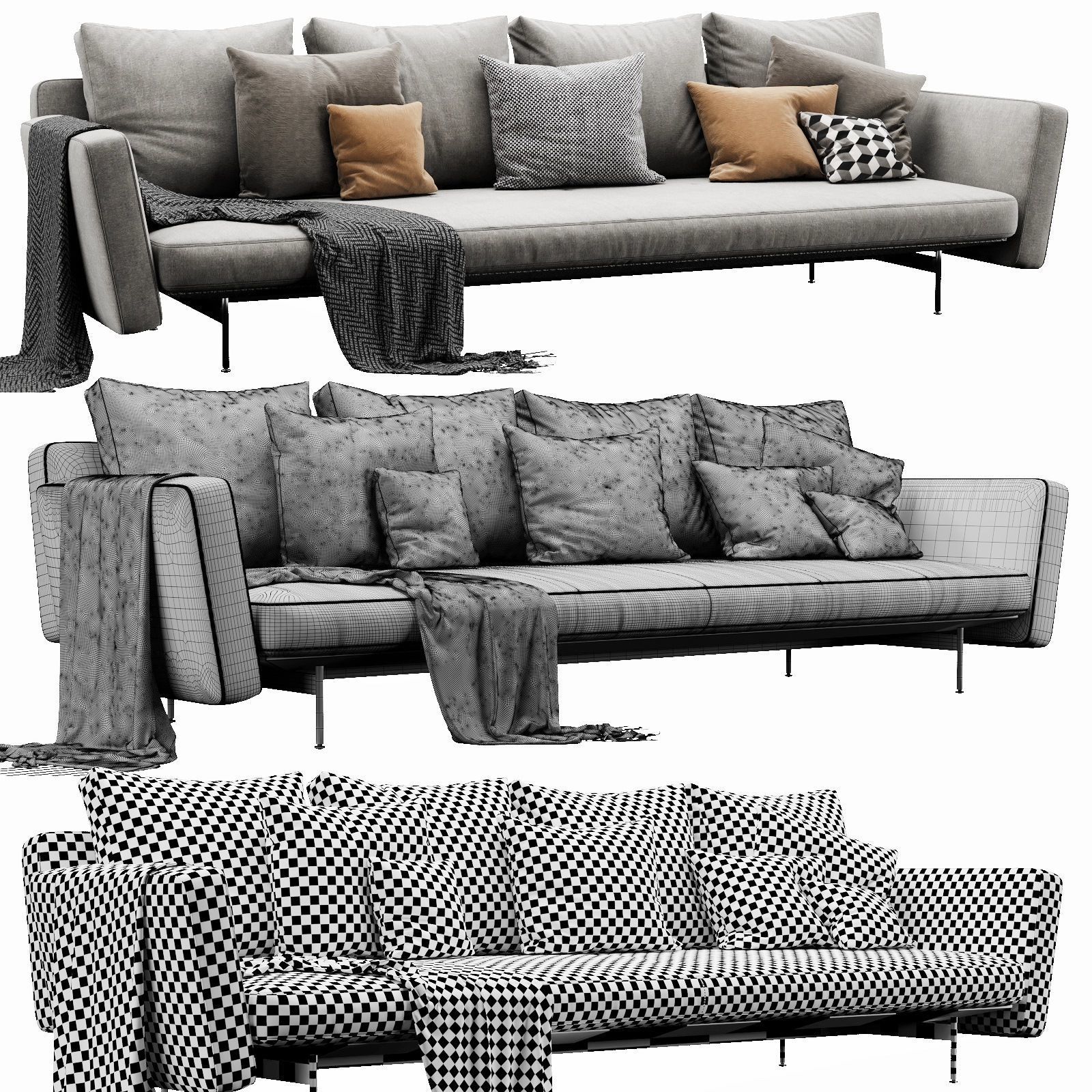 BB Italia SAKE 3D model_5