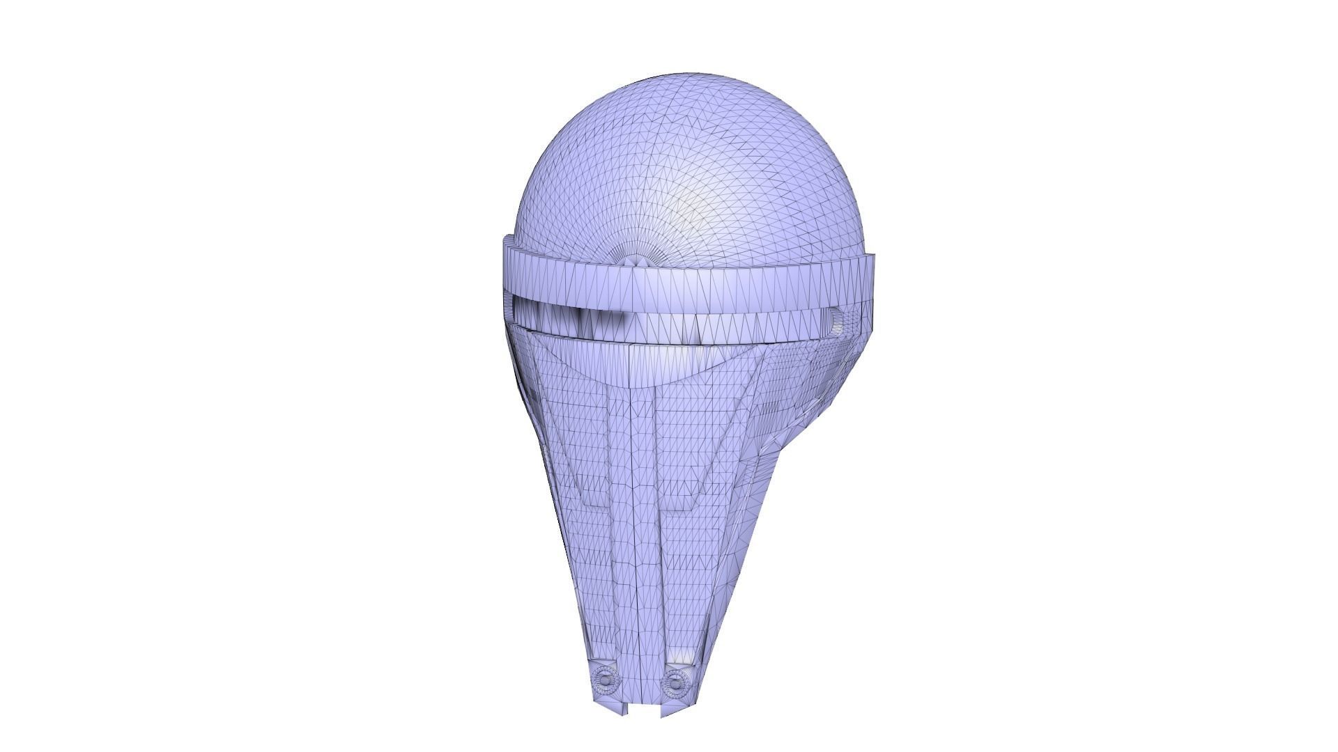 Darth Revan Mask - Star Wars  3D print model_8