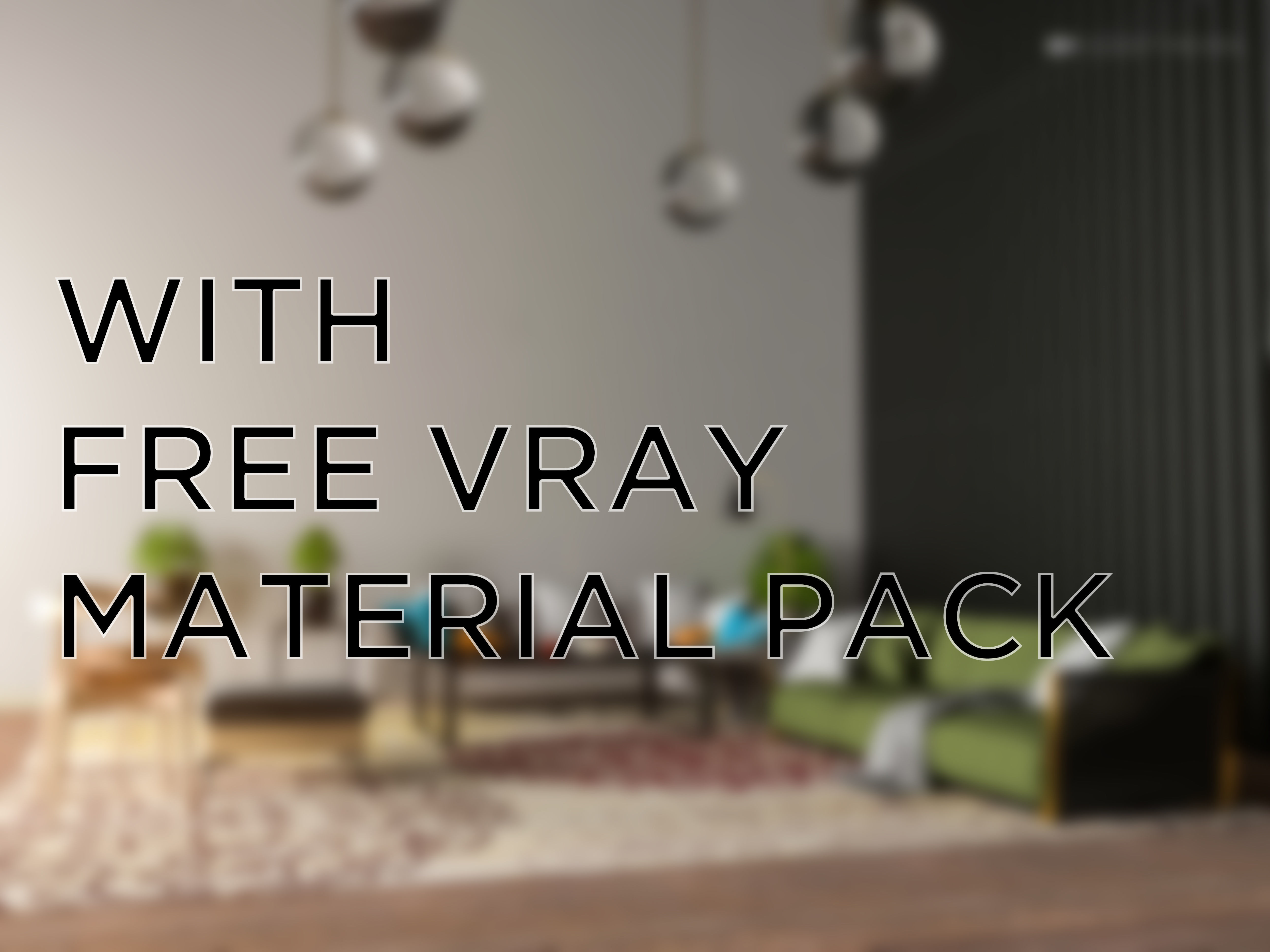 Drawing Room 3d Model 3D model_2