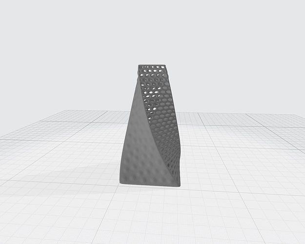 Decorative vase 3D print model