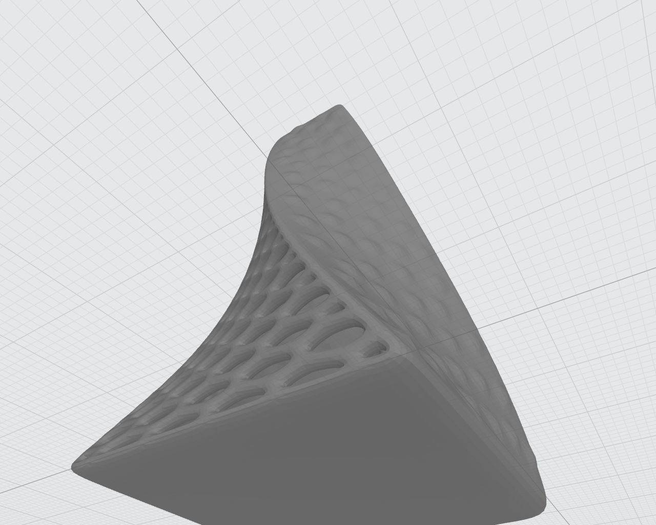 Decorative vase 3D print model_7