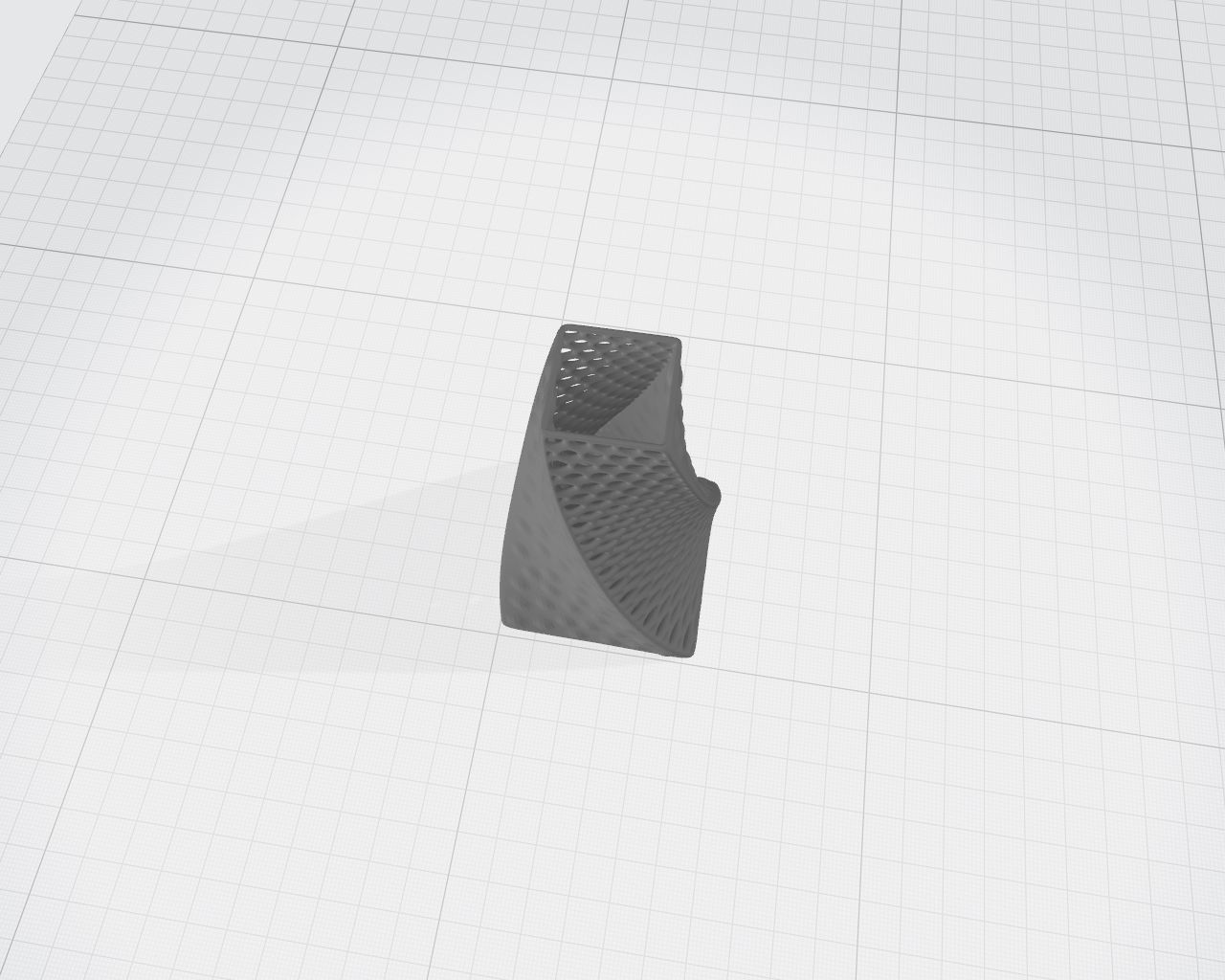 Decorative vase 3D print model_6