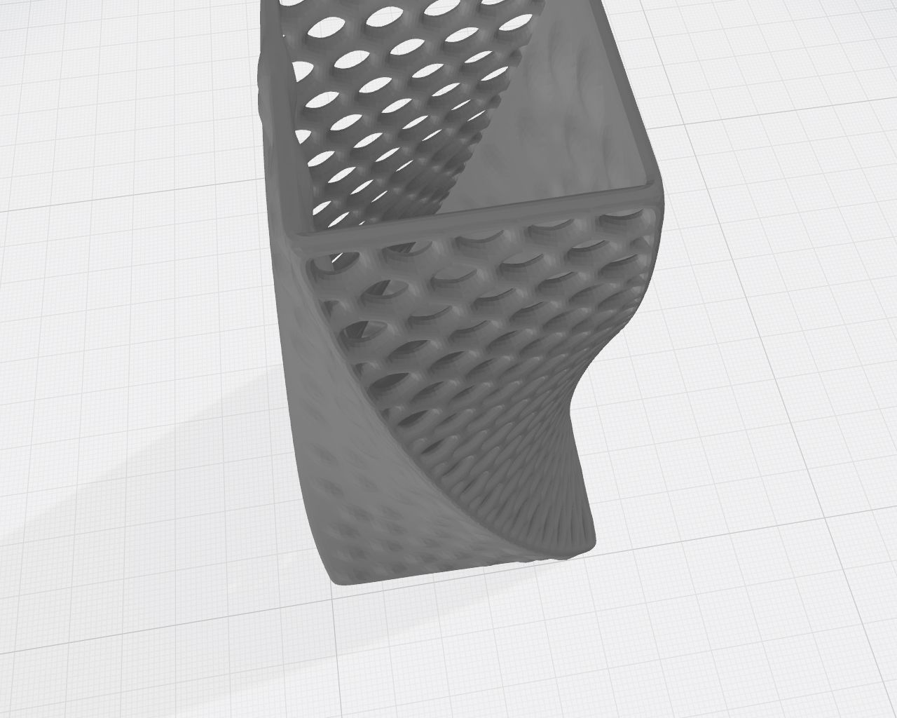 Decorative vase 3D print model_19