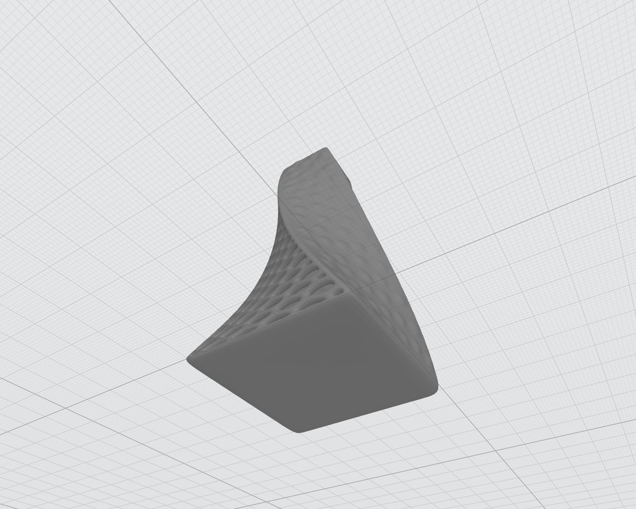 Decorative vase 3D print model_9