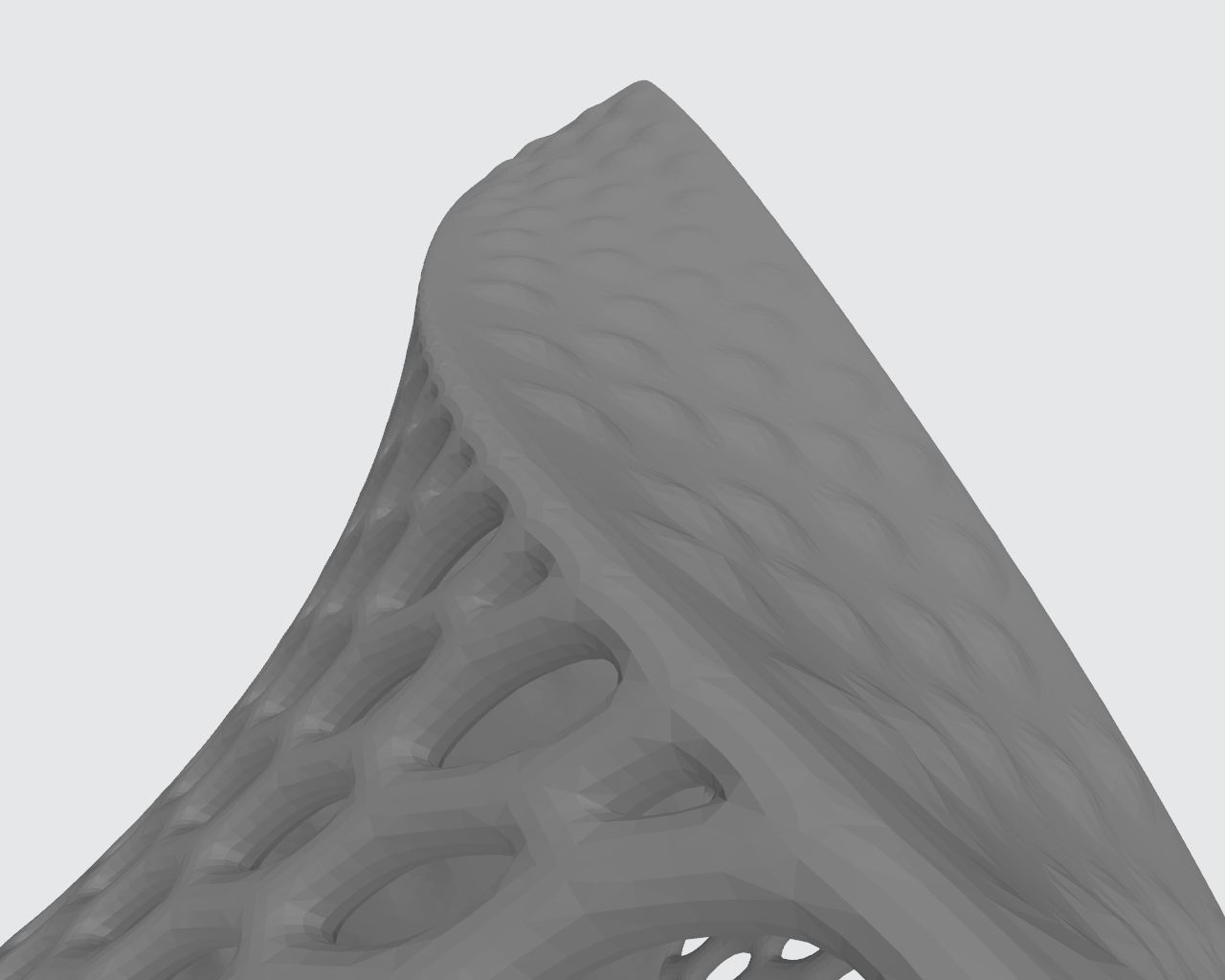 Decorative vase 3D print model_3