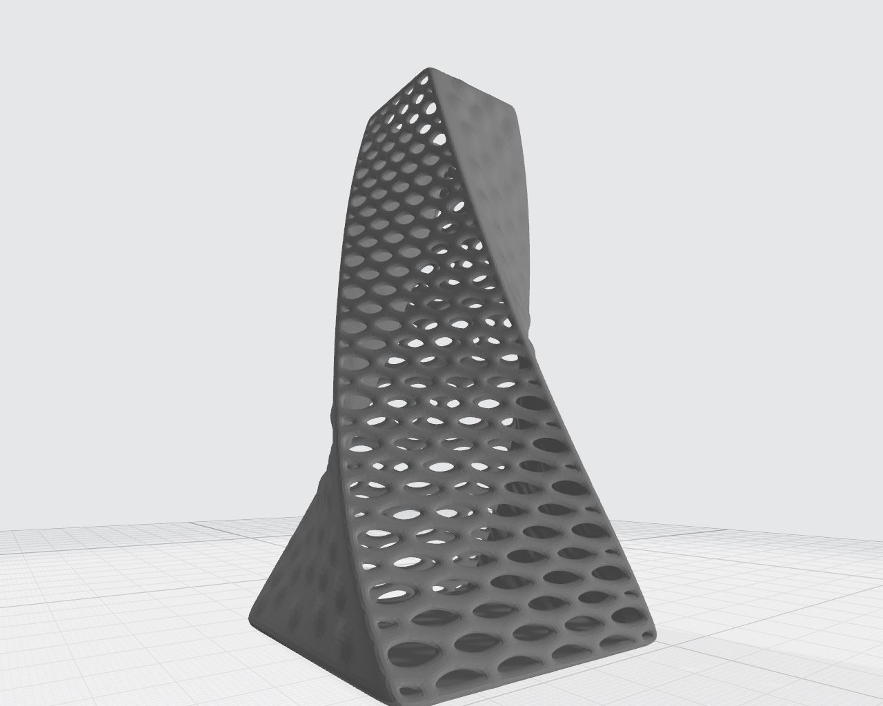 Decorative vase 3D print model_16