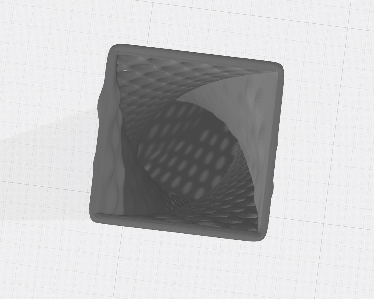 Decorative vase 3D print model_10