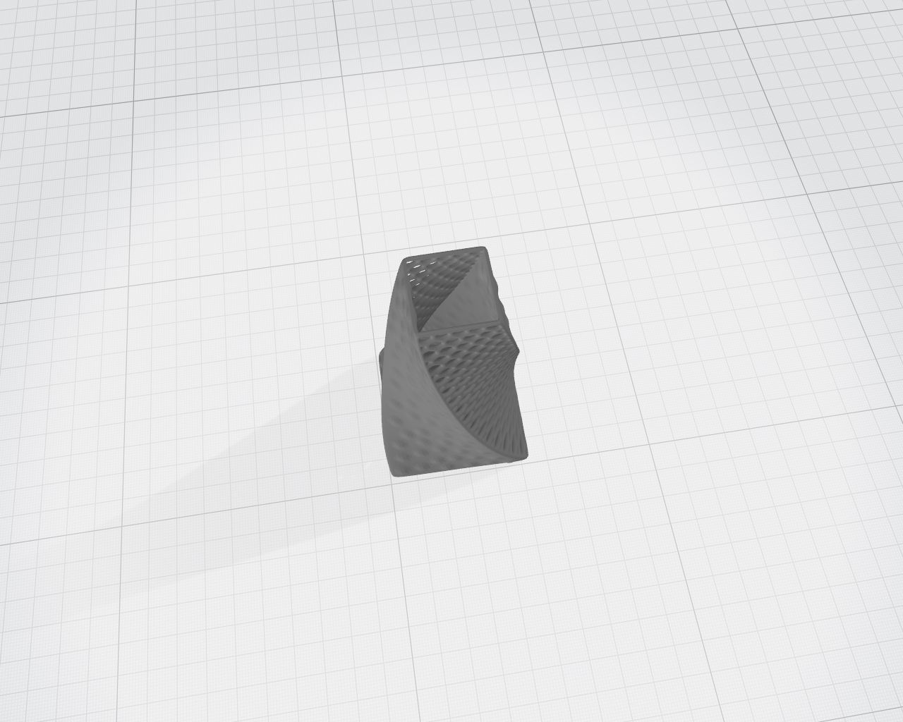 Decorative vase 3D print model_18