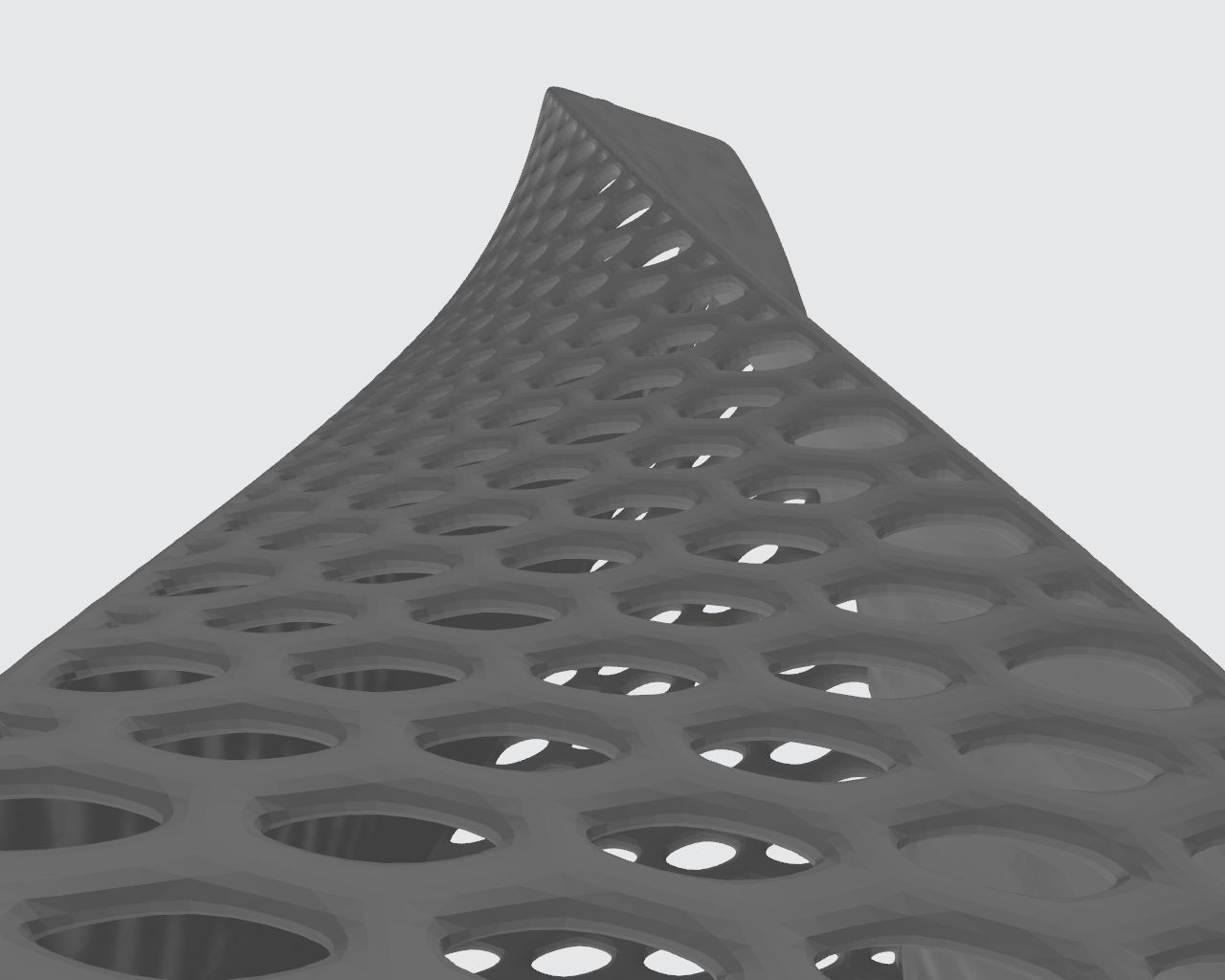 Decorative vase 3D print model_4