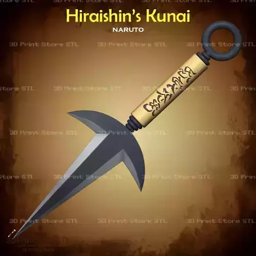 Namikaze Minato Hiraishin Kunai Cosplay Naruto - STL File