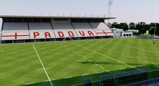 Stadio Plebiscito - Padova - Italy 3D model