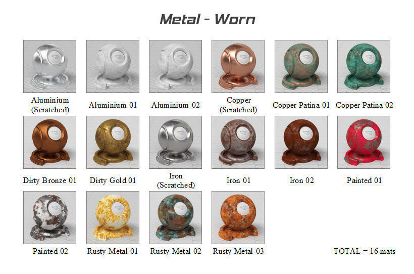 VMATS Realistic Material Library for Blender Cycles and Eevee Texture_96