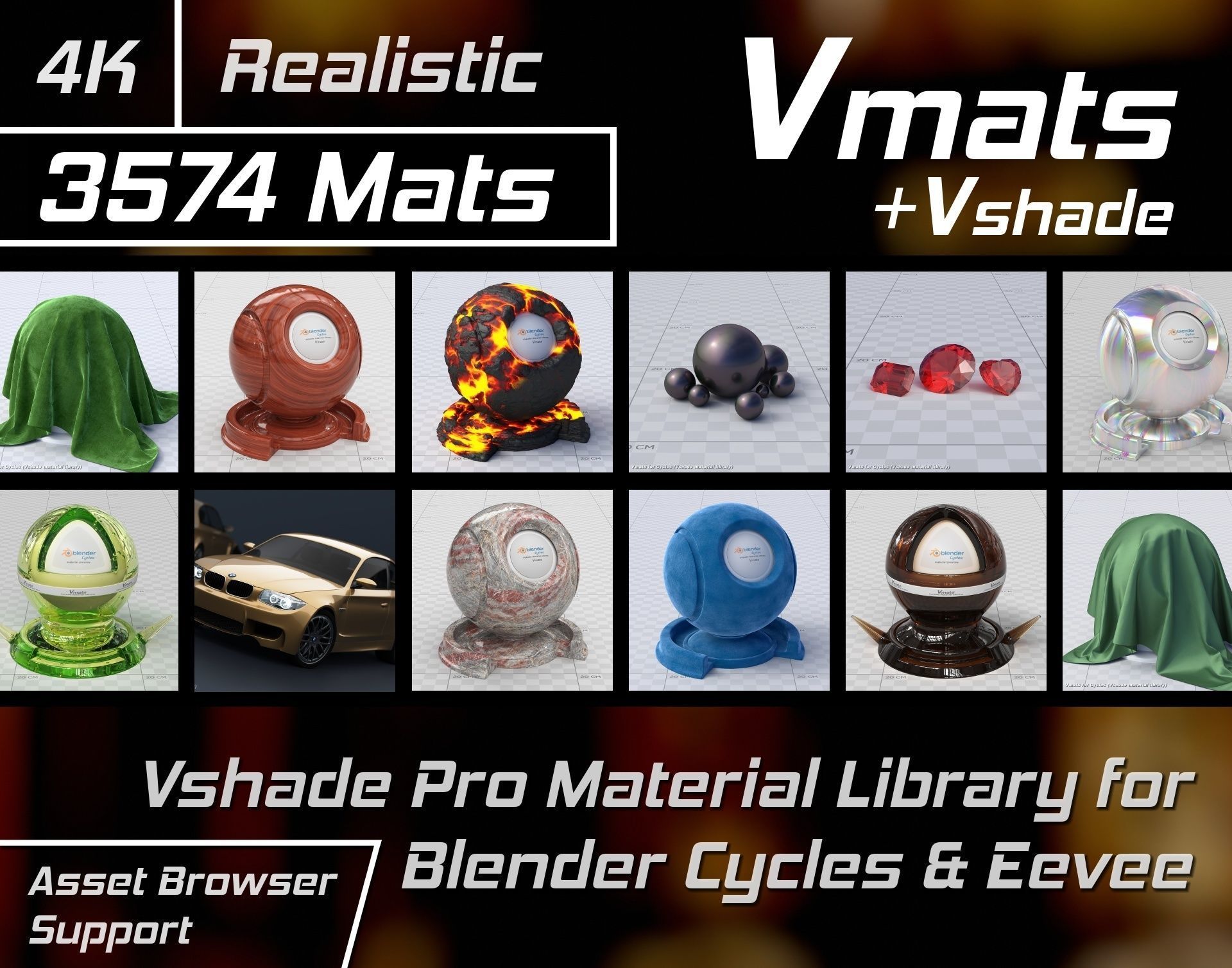 VMATS Realistic Material Library for Blender Cycles and Eevee Texture_0