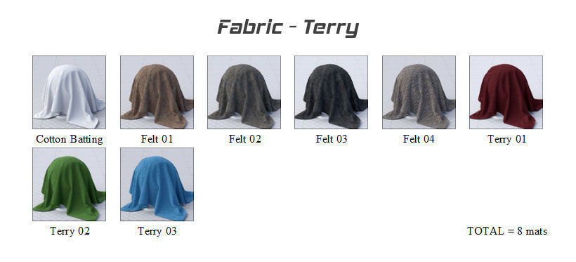 VMATS Realistic Material Library for Blender Cycles and Eevee Texture_35