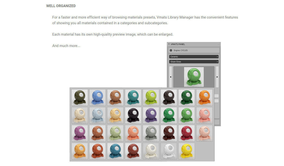 VMATS Realistic Material Library for Blender Cycles and Eevee Texture_11