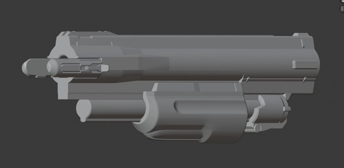 Doom Eternal Combat Shotgun 3D print model_32