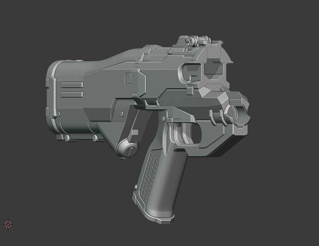 Doom Eternal Combat Shotgun 3D print model_10
