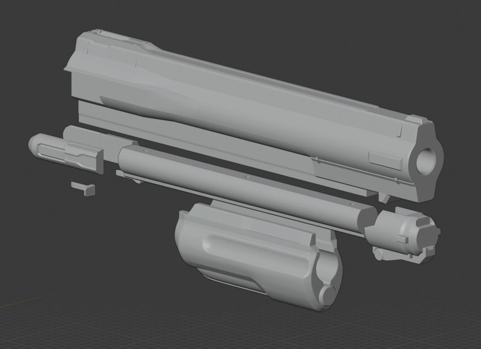 Doom Eternal Combat Shotgun 3D print model_36