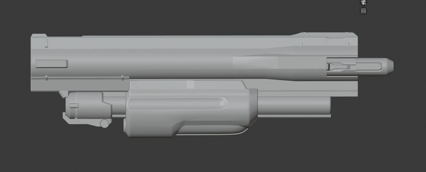 Doom Eternal Combat Shotgun 3D print model_29