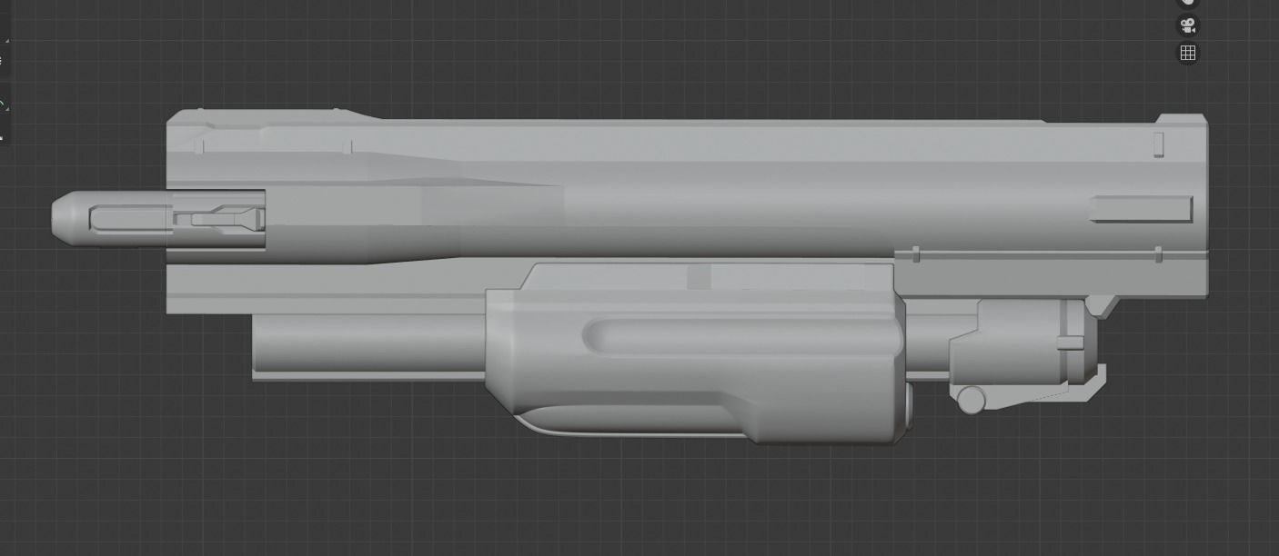 Doom Eternal Combat Shotgun 3D print model_25