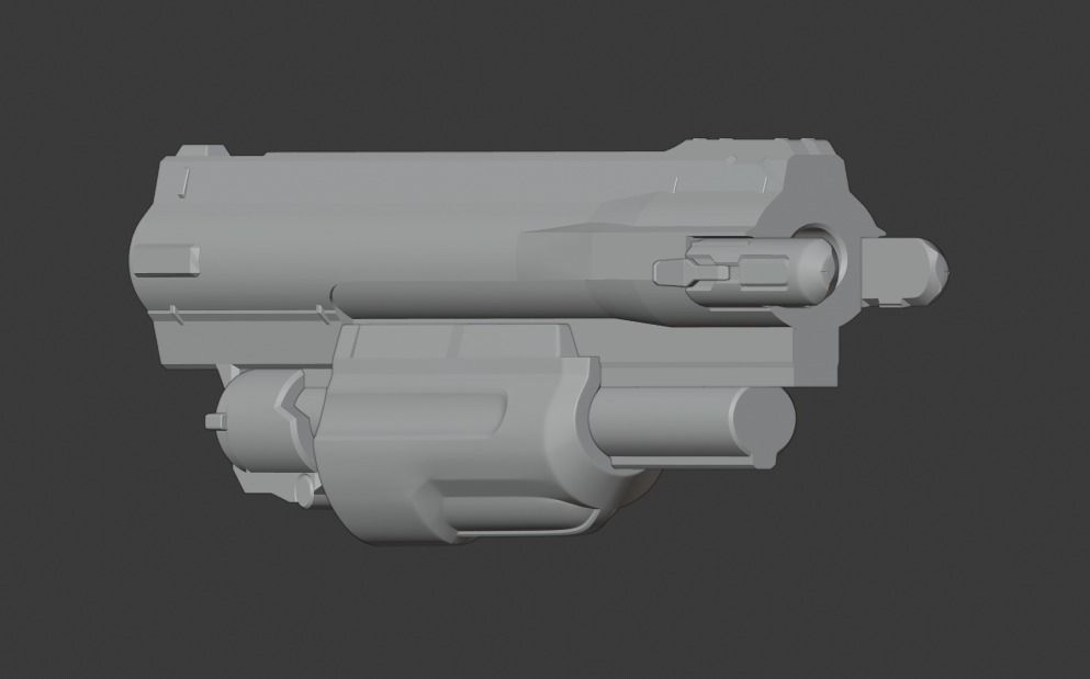 Doom Eternal Combat Shotgun 3D print model_30
