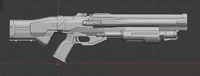 Doom Eternal Combat Shotgun 3D print model