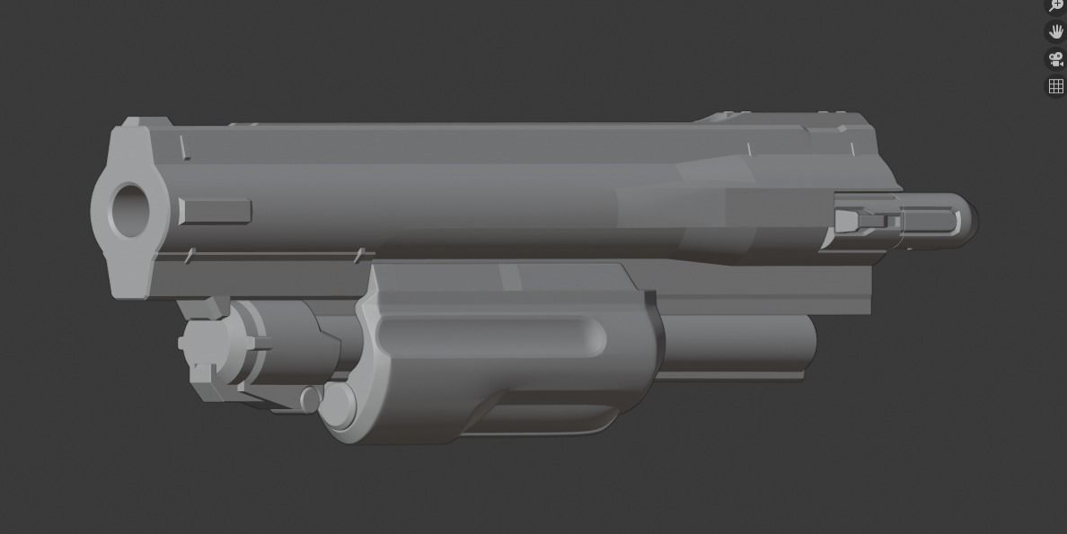 Doom Eternal Combat Shotgun 3D print model_28