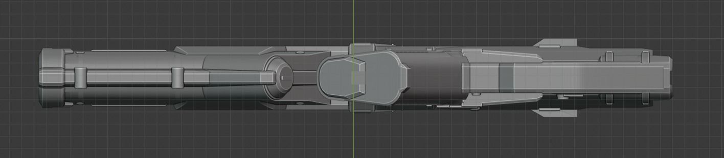 Doom Eternal Combat Shotgun 3D print model_18