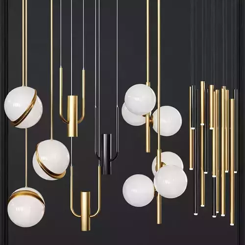 Pendant lights set 025