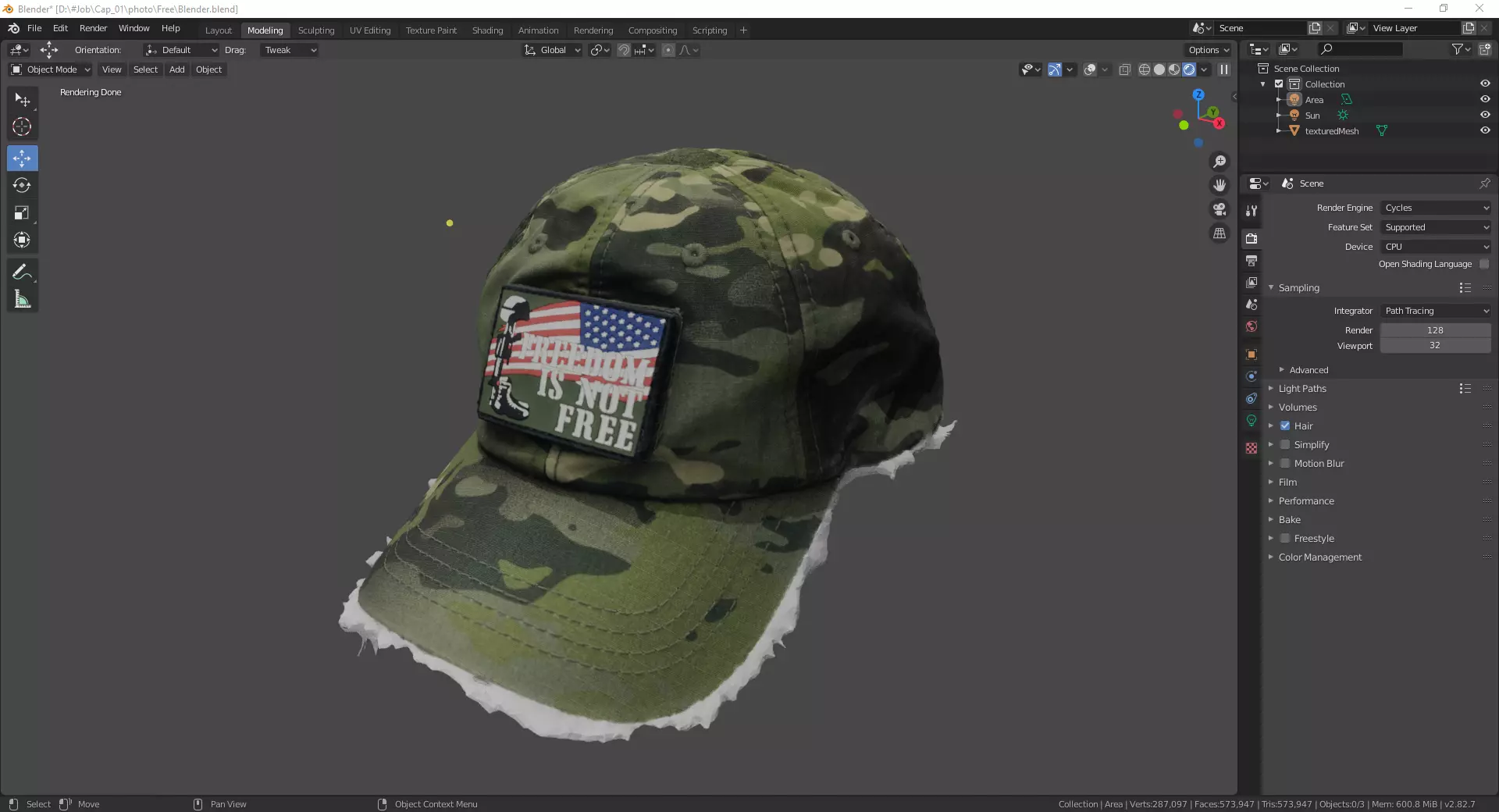 3D Scan Free Download Free 3D model