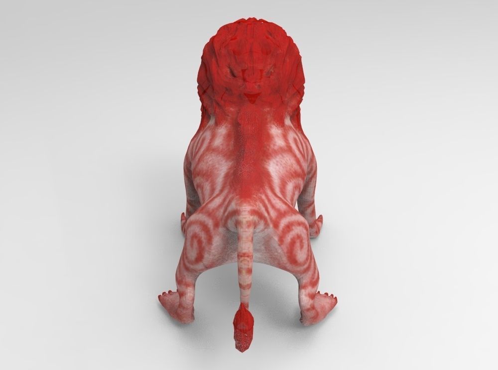 Kraisorn RajasriAnimal in Himmapan Jungle Low-poly 3D model_2