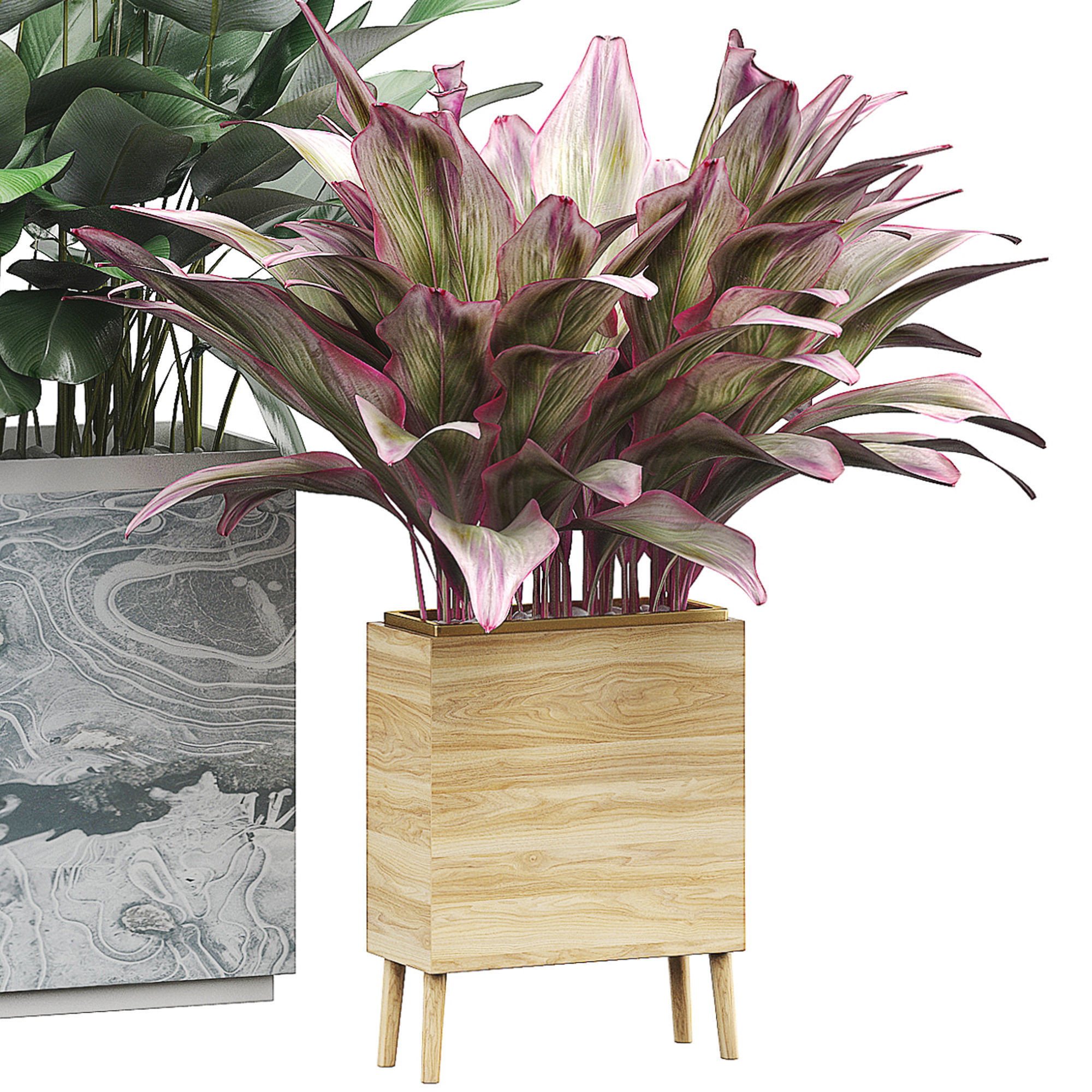 Flower Pack 30 3D model_1