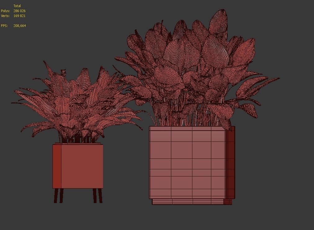 Flower Pack 30 3D model_3