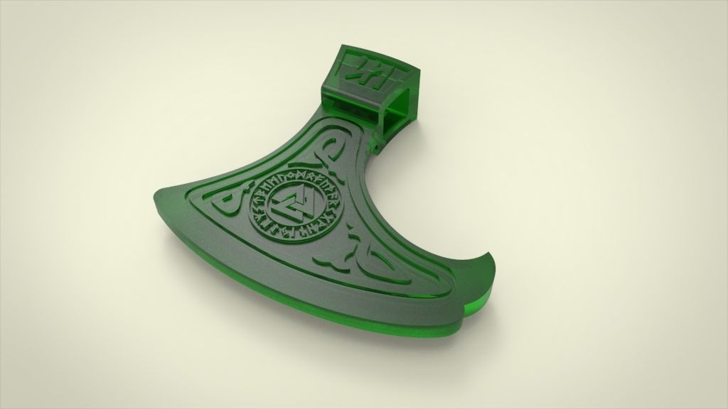 Ax of Perun 3D print model_4