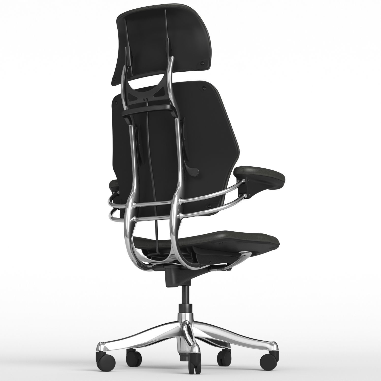 Humanscale Freedom Headrest Executive Chair 3D model_9