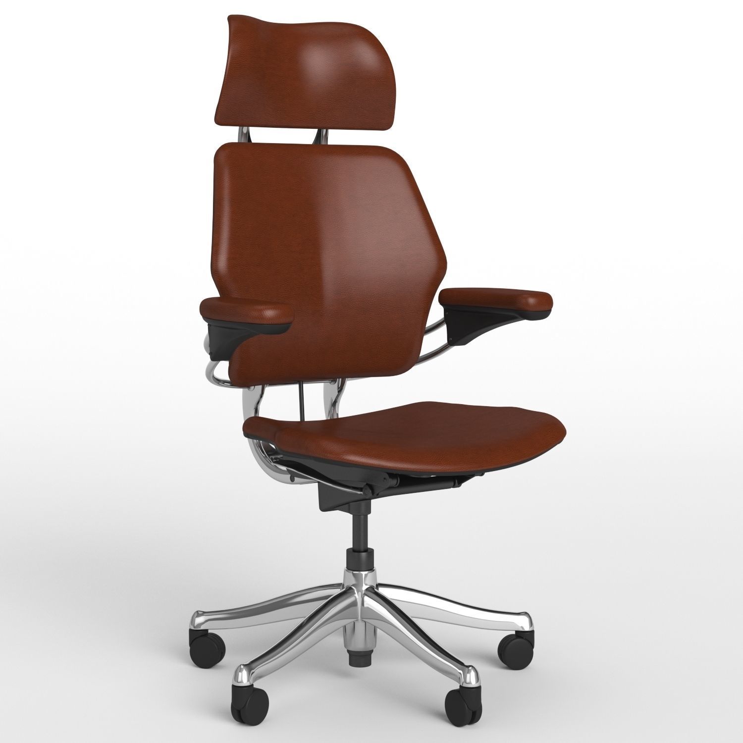 Humanscale Freedom Headrest Executive Chair 3D model_1