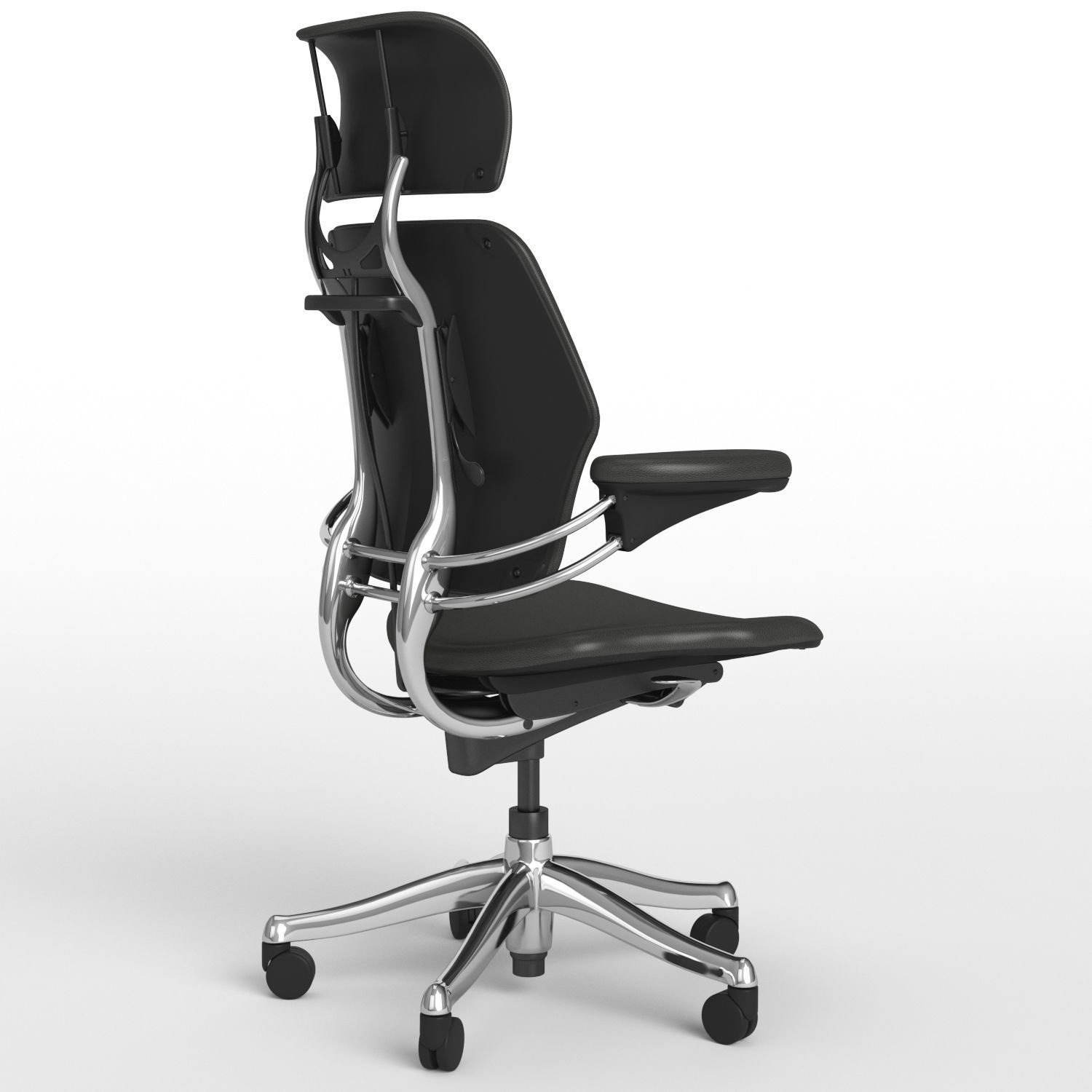 Humanscale Freedom Headrest Executive Chair 3D model_2