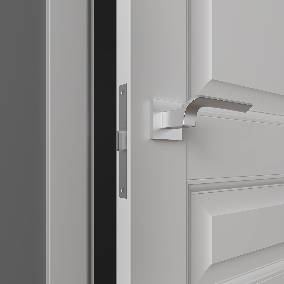 Doors Profil Doors U series part 3 3D model_3