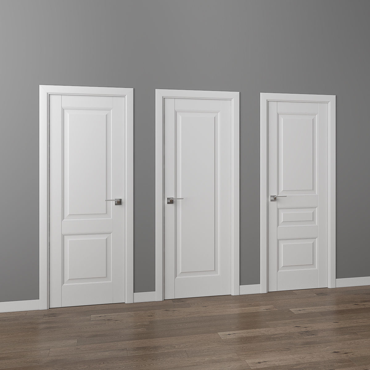 Doors Profil Doors U series part 3 3D model_2