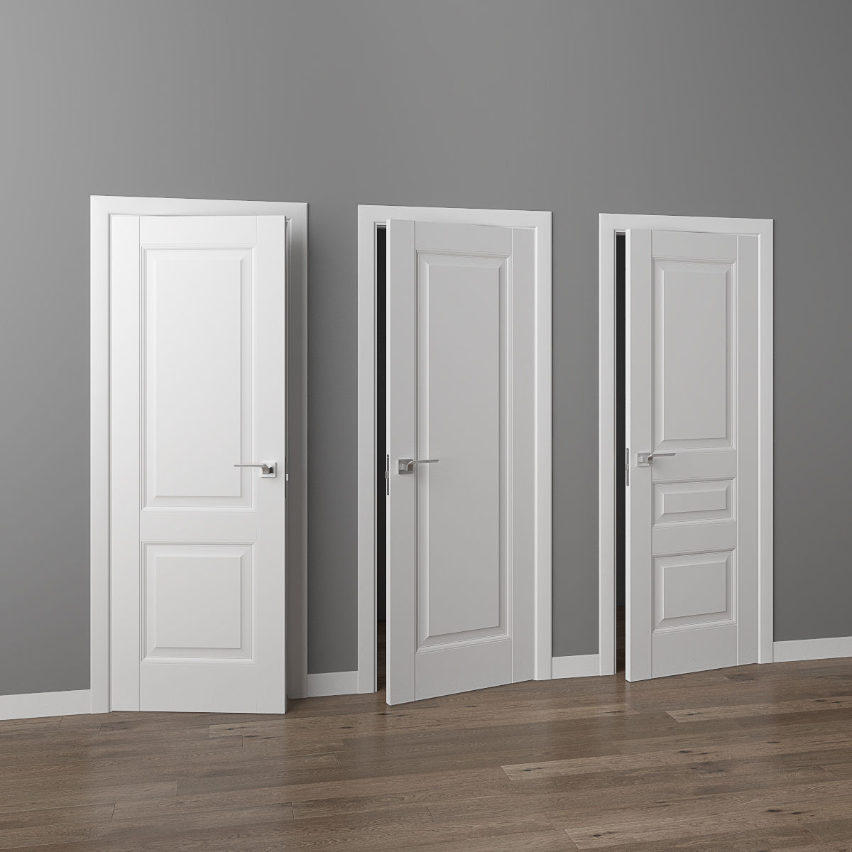 Doors Profil Doors U series part 3 3D model_1