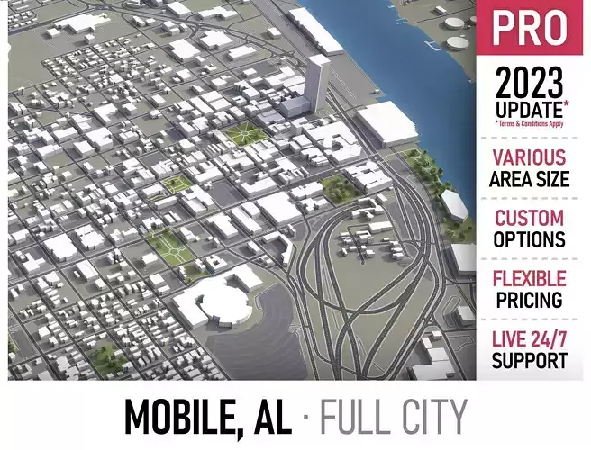 Mobile - 3D City Model 