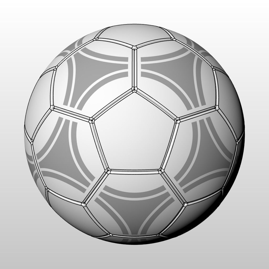 Tango Soccer Ball 3D model_5