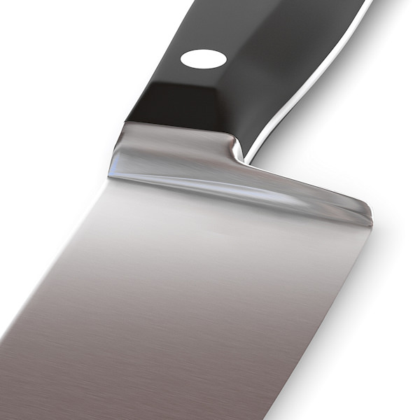 Cook s knife 3D model_4