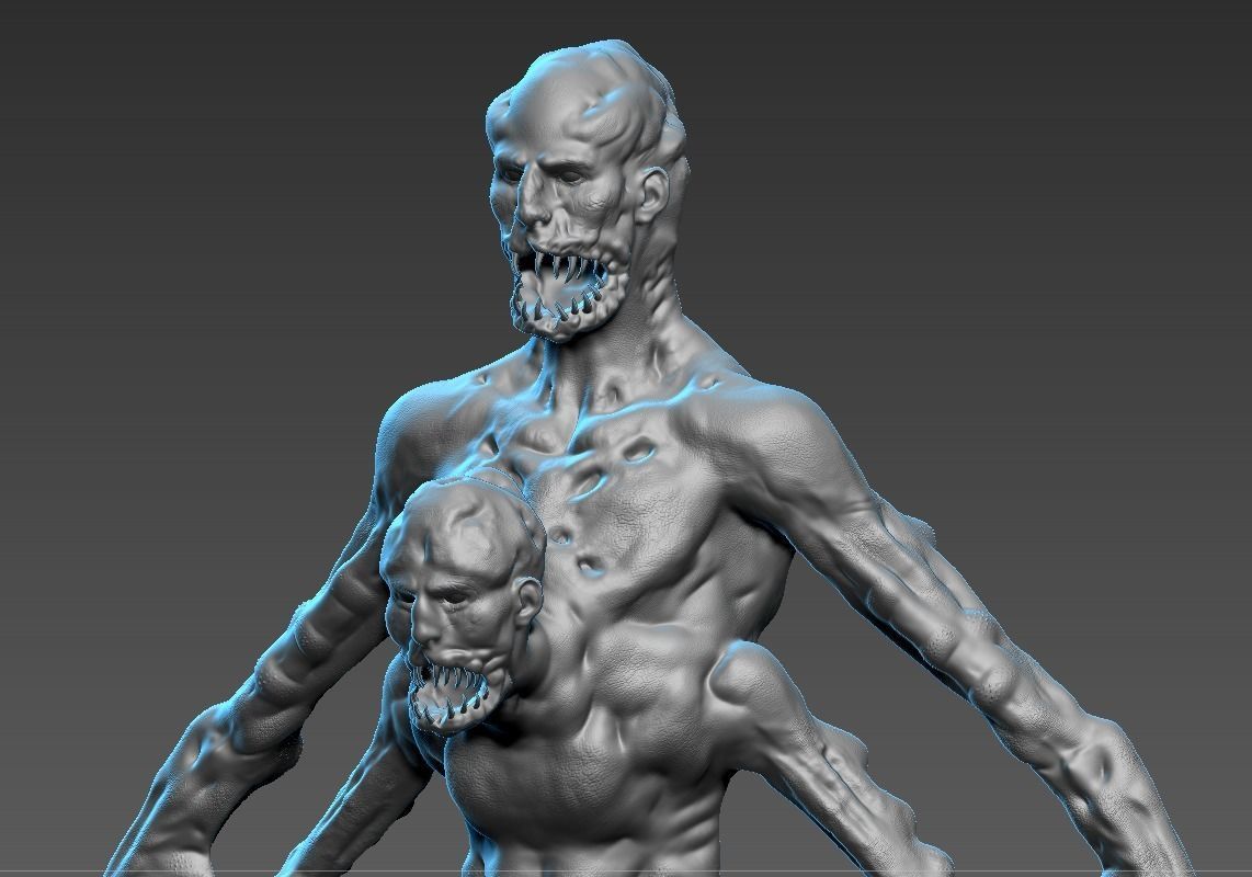 Human Mutant 2 3D model