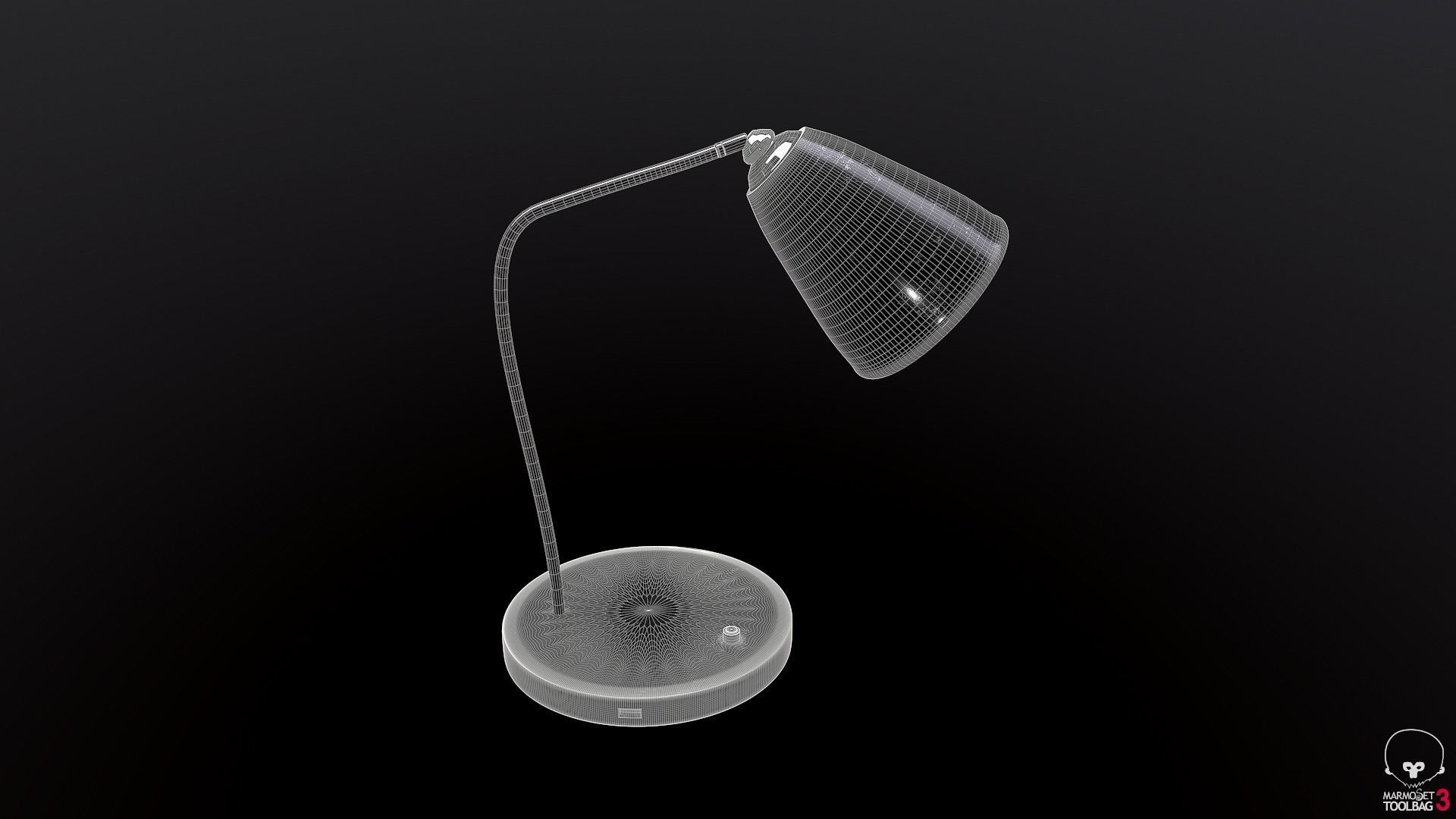Table Lamp 3D model_7