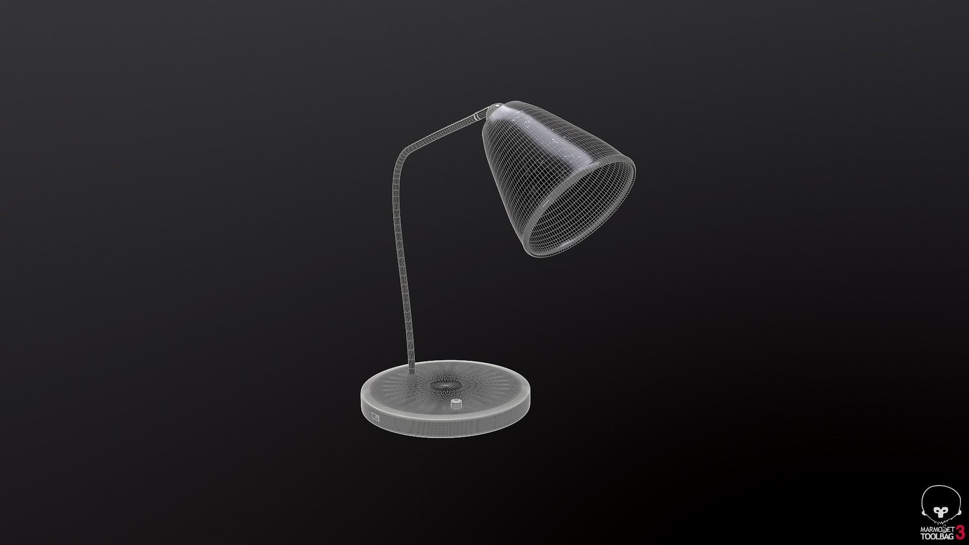 Table Lamp 3D model_6